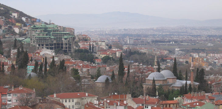 View of Muradiye from Kaplica Kapi