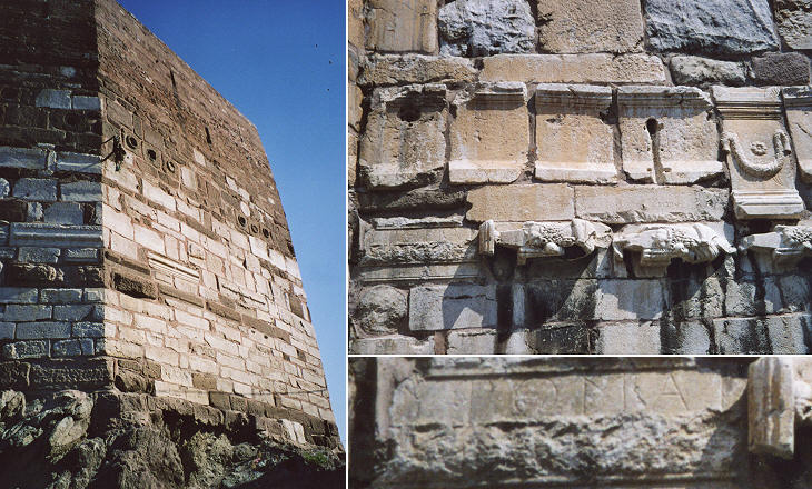 Details of the walls of the Old City