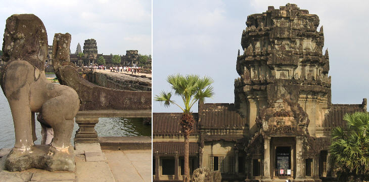 A faithful warden and the main gopura