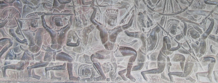 A sort of war dance