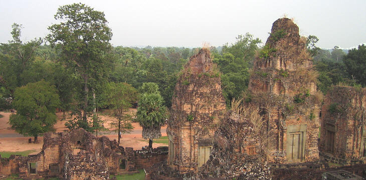 View from the top terrace