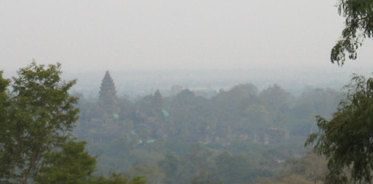View towards Angkor Vat
