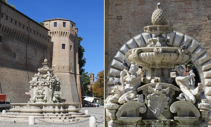 Rocchetta di Piazza and Fontana Masini