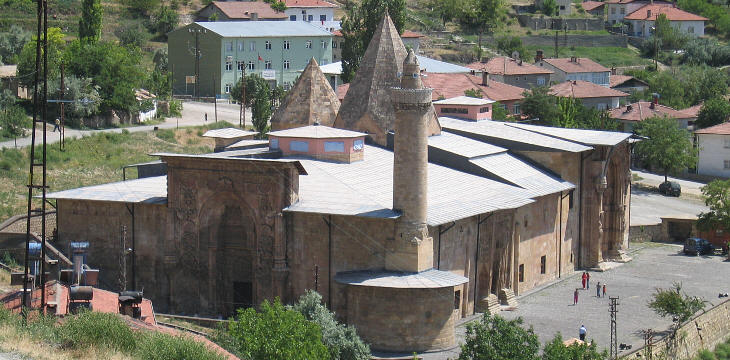 Ulu Camii and Darussifah seen from the fortress
