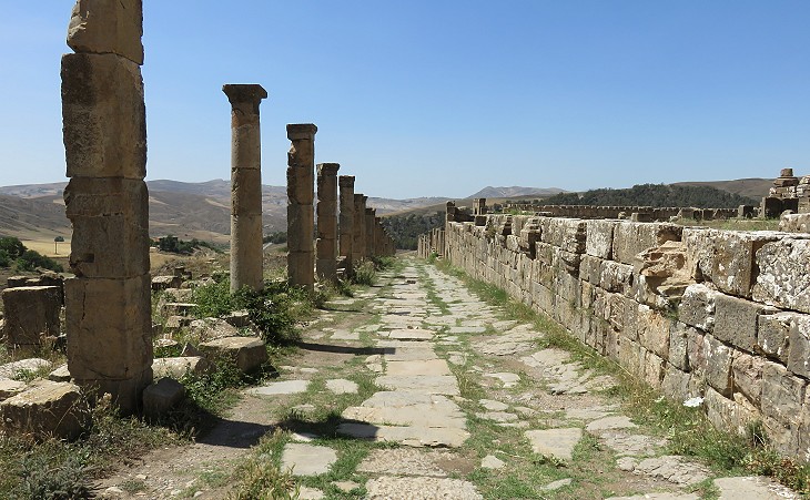 Northern section of the cardo