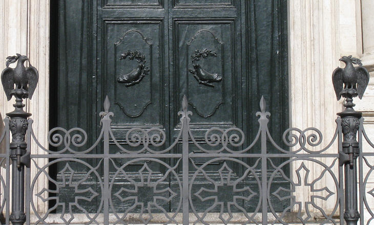 Entrance to S. Agnese in Agone