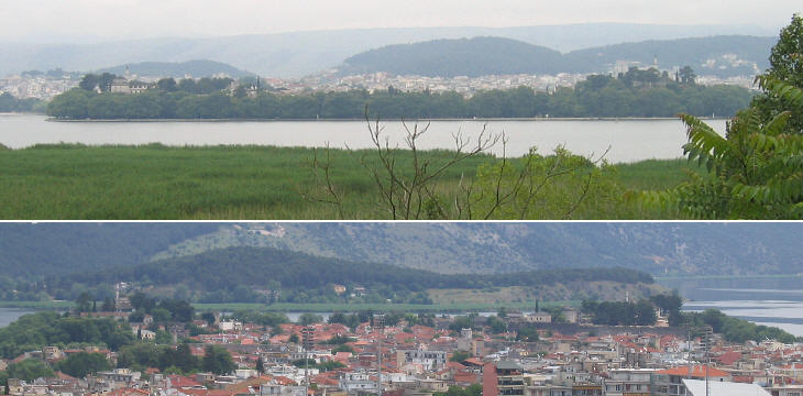 Views of old Ioanina