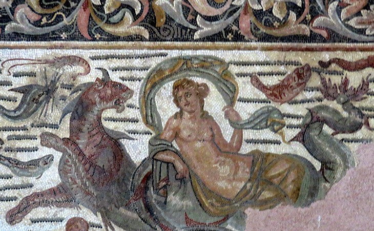 Mosaic of the Four Nereids
