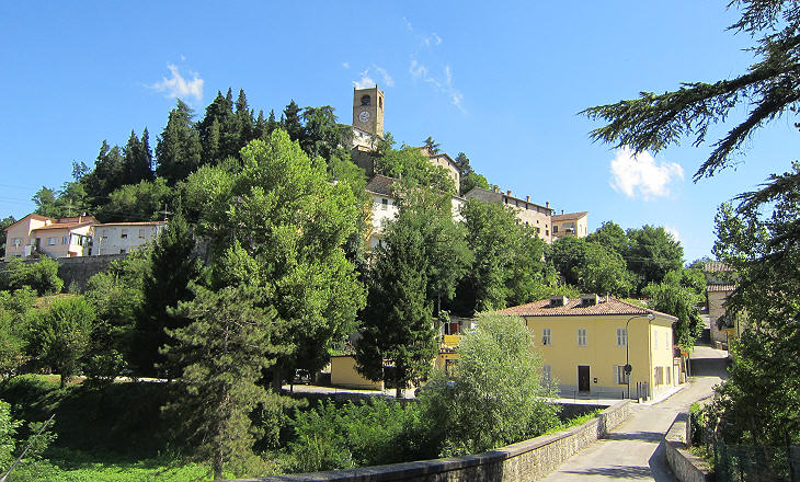 Macerata Feltria: view of il Castello