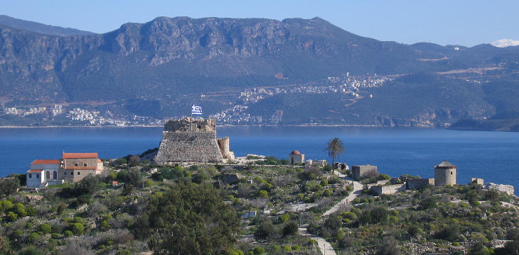 View of the fortress western side
