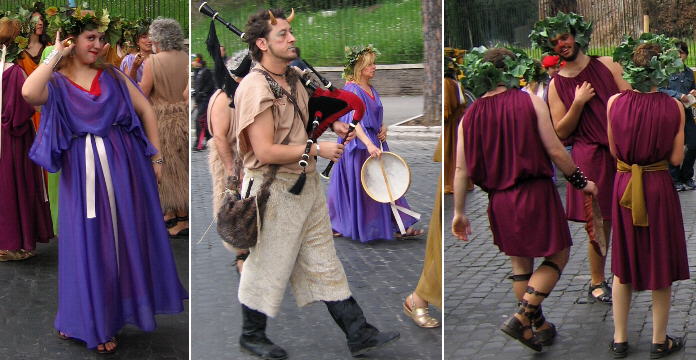 When the Romans enjoyed themselves