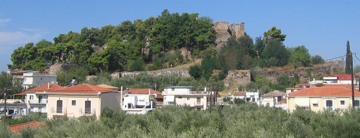 The fortress of Calamata