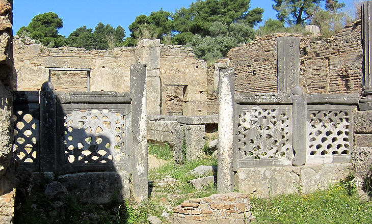 Church inside Phidias' Workshop