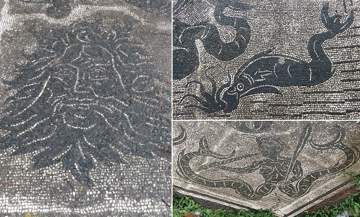 Maritime Baths: floor mosaics
