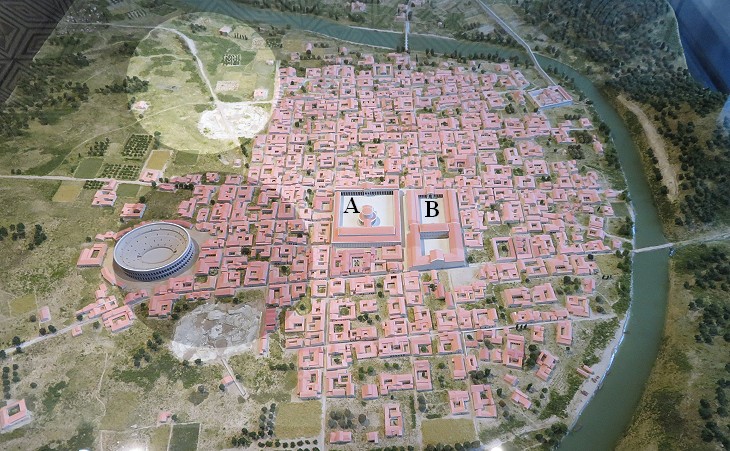 Model of Ancient Vesunna