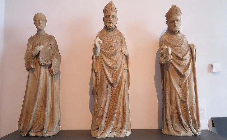 Saints from the portico