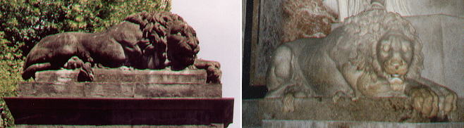 Detail of a fountain