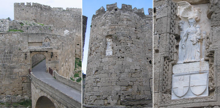 St. Athanasius' Gate and nearby St. Mary's Tower