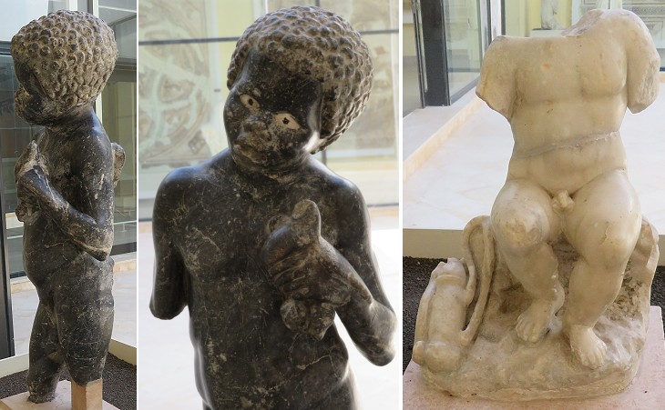 Small statues