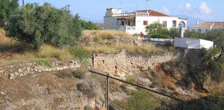 A remaining section of the old walls