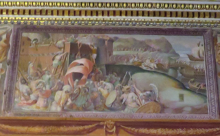 Scipio sieging Carthage