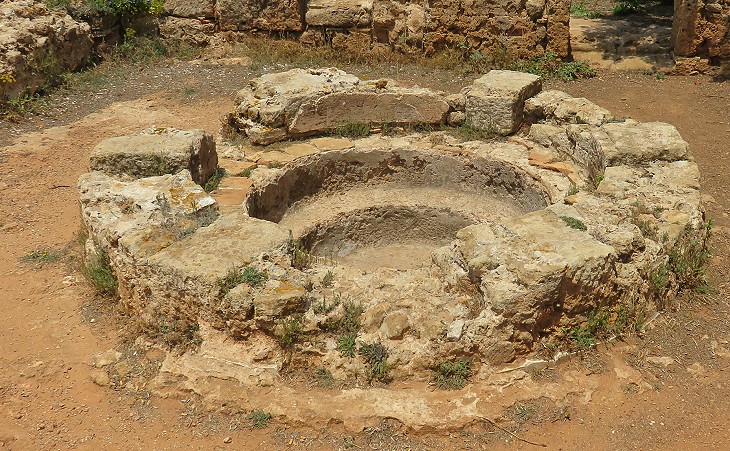 Baptistery of the great basilica