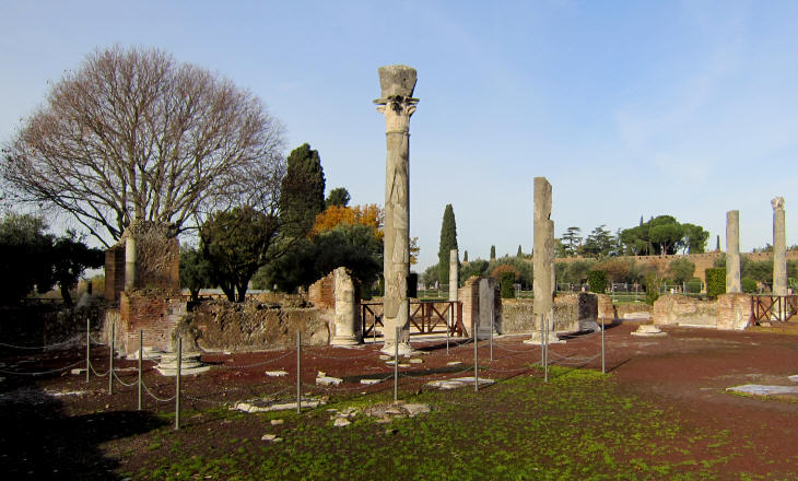 Building with Three Exedrae