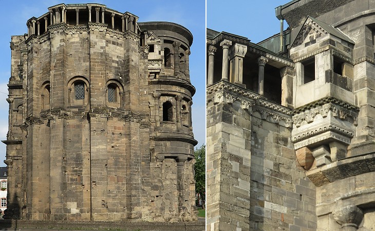 Porta Nigra - apse of the church