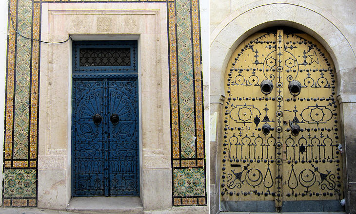 A dome and one of the entrances