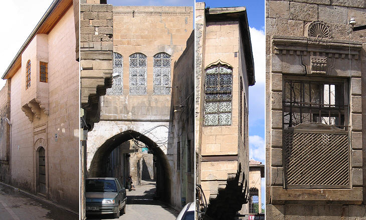 Old houses in the vicinity of Gulluoglu Sokak