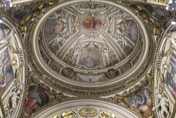 ceiling Cappella Montserrat