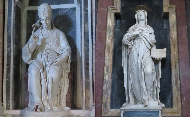 Statues by Nicolas Cordier