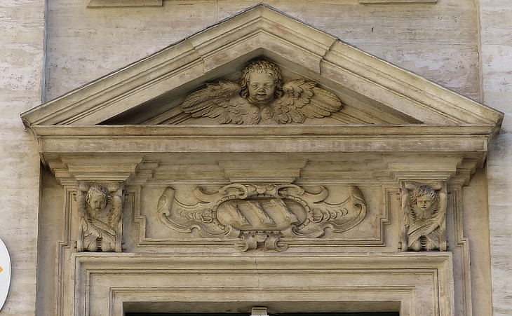 Detail of the main portal