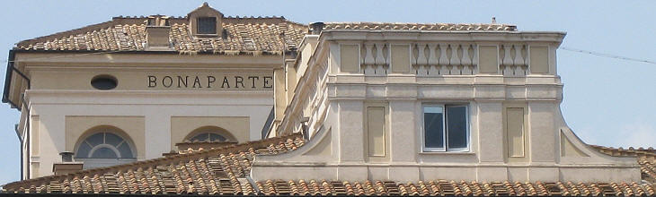 Detail of the loggia