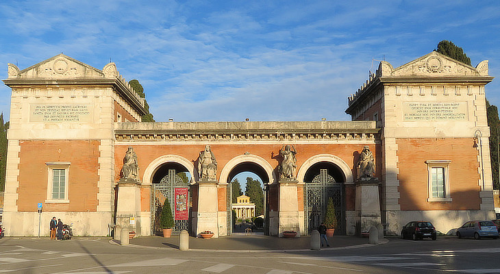 Monumental entrance