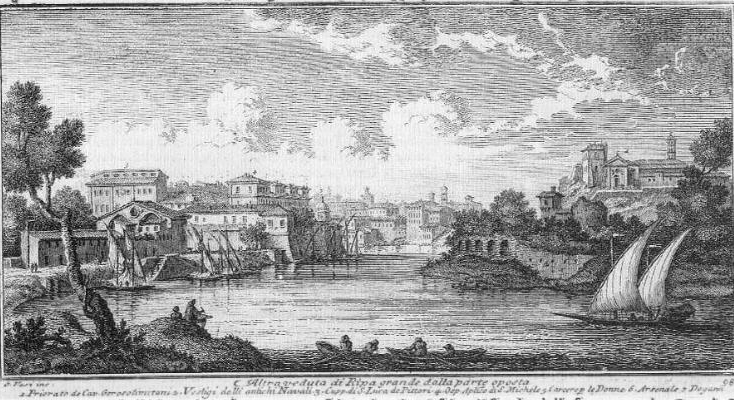 The Plate showing Ripa Grande