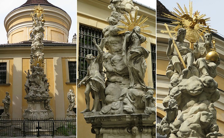 Pestsaule behind St. Ulrichs