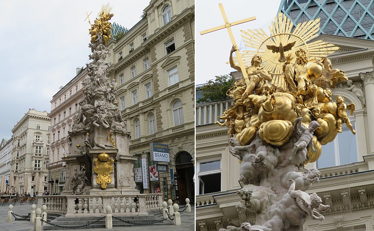 Pestsaule in Graben