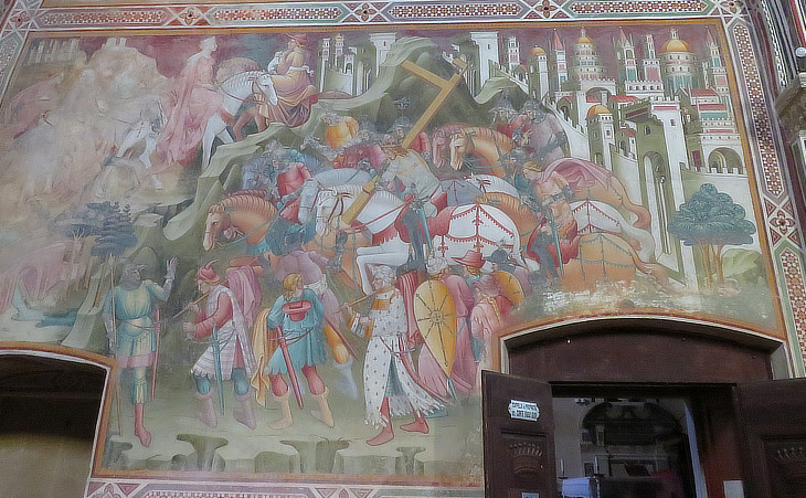 S. Francesco Cosroe taking away the Cross from Jerusalem