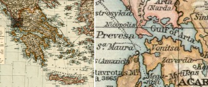 Map of Vonizza